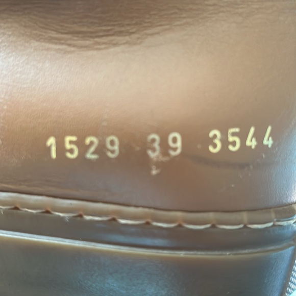 Common Projects Leather High Top Sneakers Size 39 - Picture 7 of 7